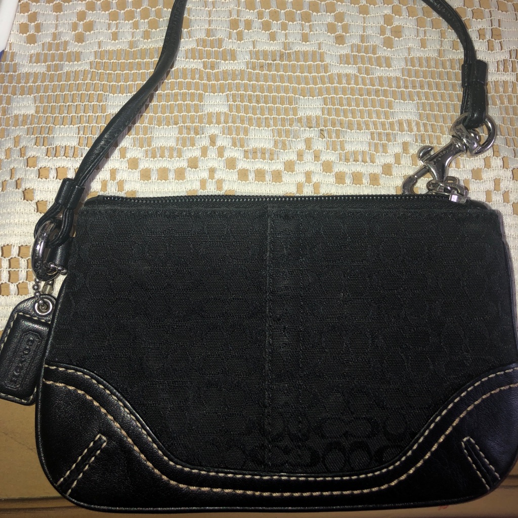 Coach  Black Coach Wristlet